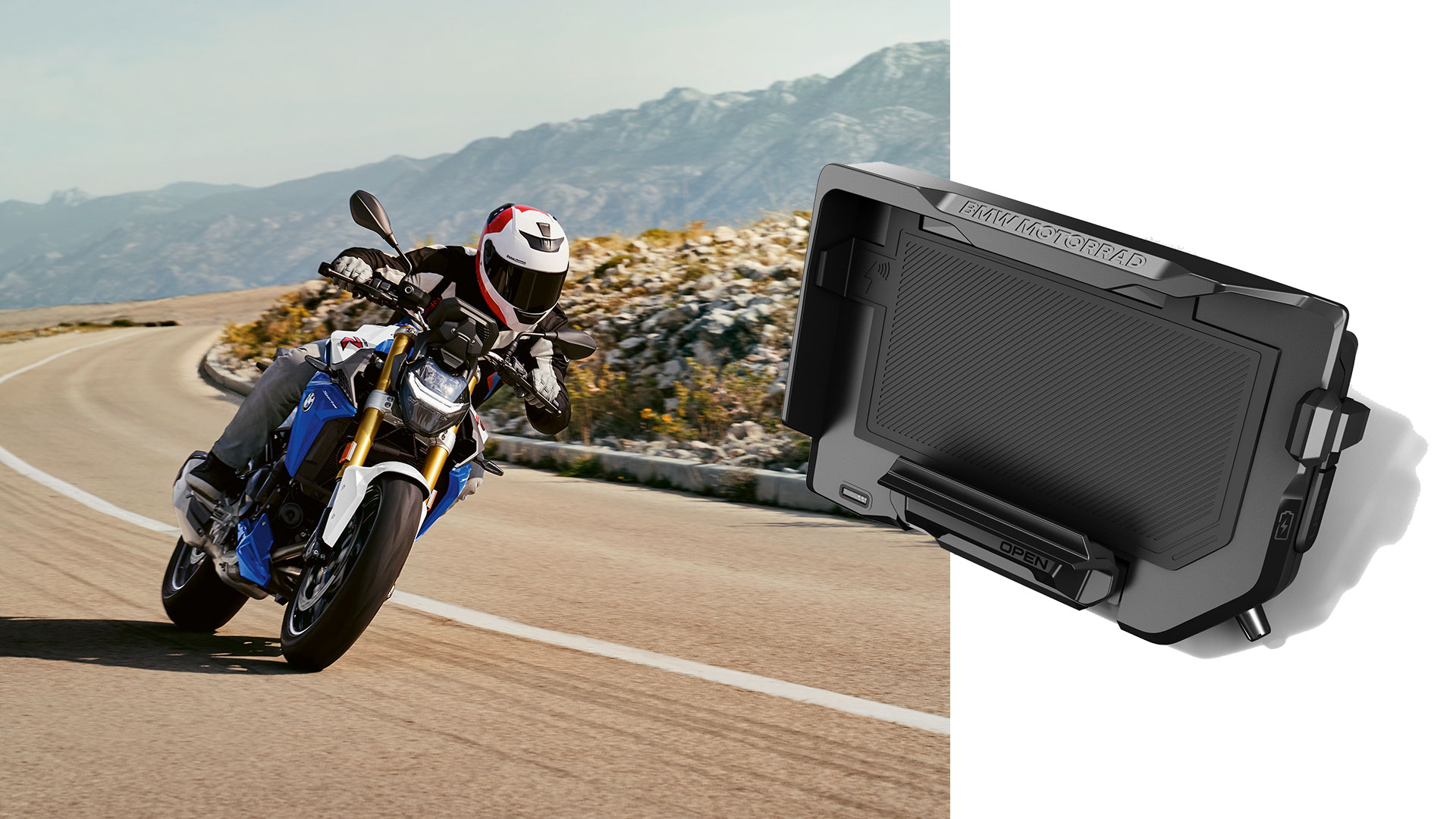 純正  Motorrad コネクティッドライドクレードル BMW Motorrad ConnectedRide Cradle | BMW Motorrad