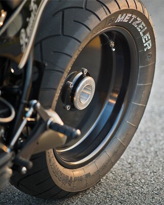 Highway Fighter with view on back wheel