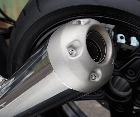 R nineT Racer exhaust system