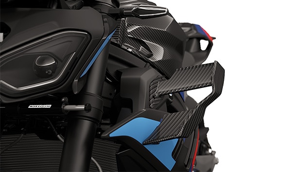 The M Carbon winglets of the M 1000 R from BMW