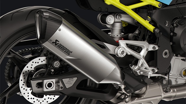 Titanium sports silencer - BMW S 1000 R