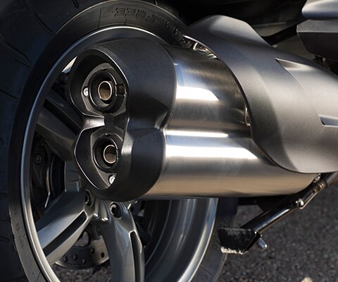 C 650 GT silencer