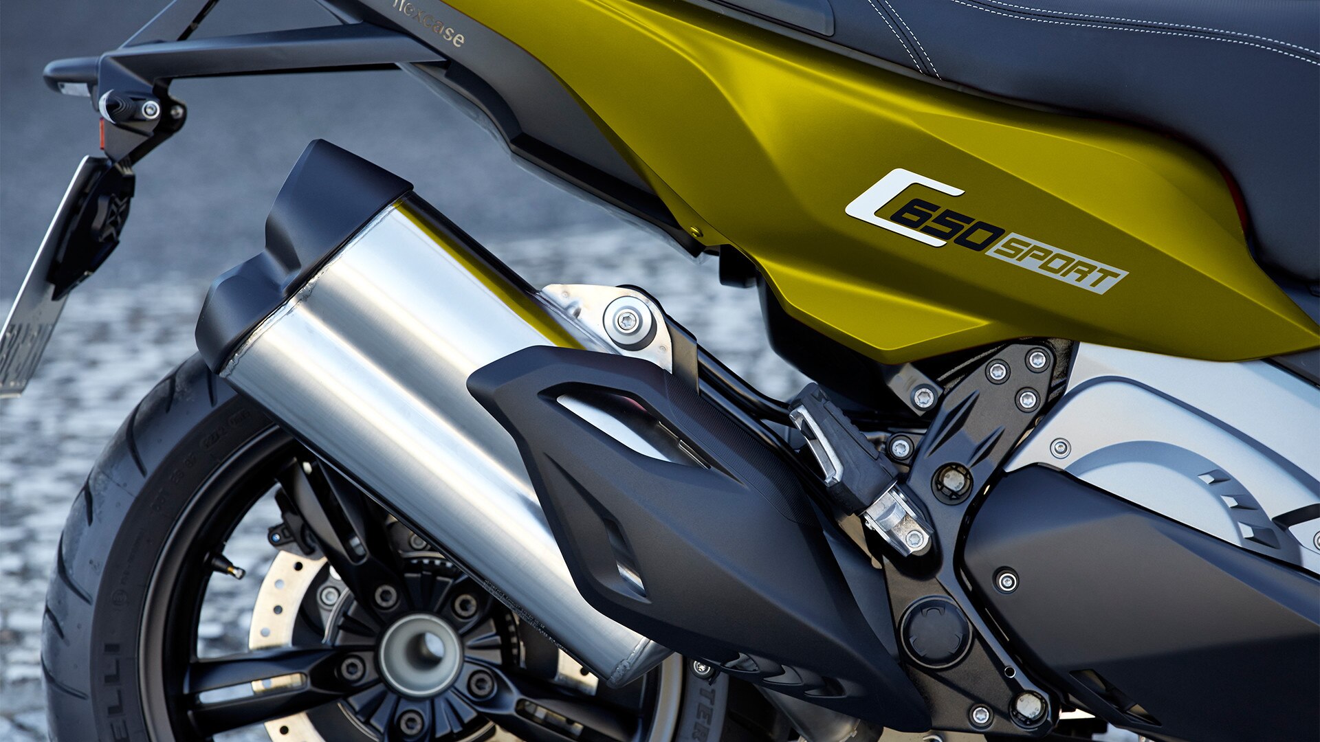 C 650 Sport silencer