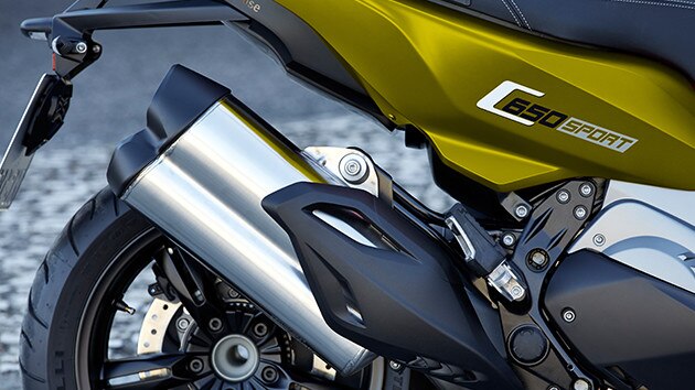 C 650 Sport silencer