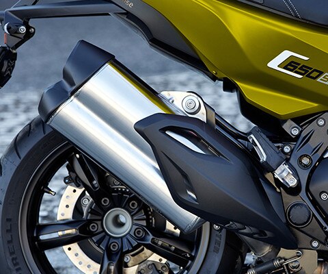 C 650 Sport silencer