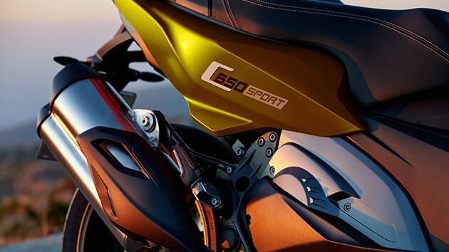 C 650 Sport rear section